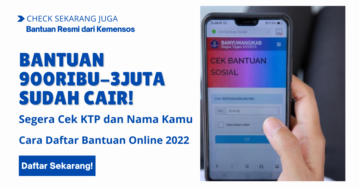 Cara Mudah Diterima Daftar Dan Dapat Bansos Tunai Dari Kemensos Lewat